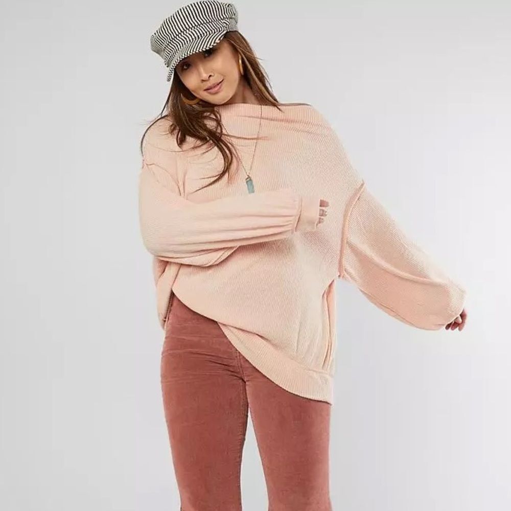 Free People We The Free Main Squeeze Hacci Top Nectar 106
